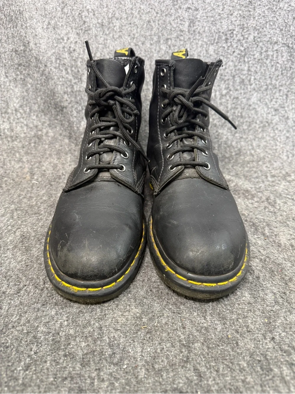 Dr. Martens 1460 Mono Black Leather Combat Boots Men’s 9
